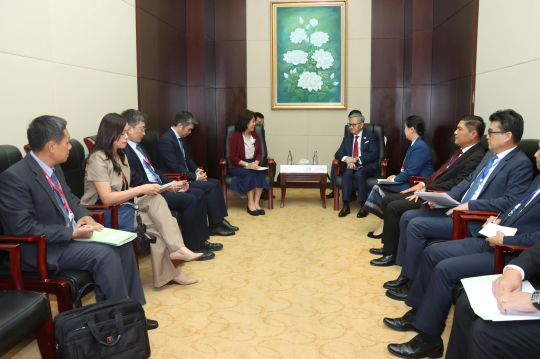 Deputy PM and FM Welcomes In’l Delegations for 3rd CCM Review Conference